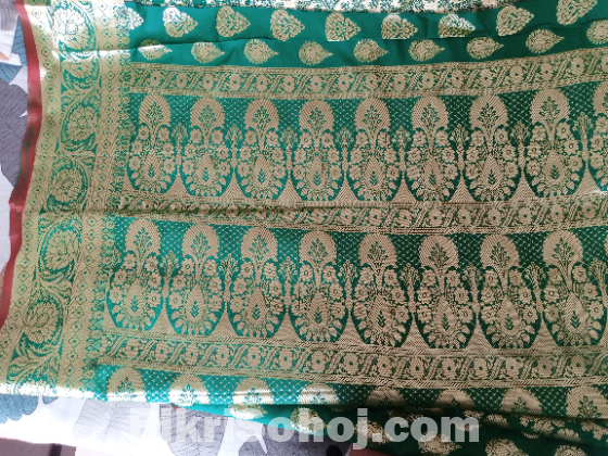 সিল্ক কাতান শাড়ী